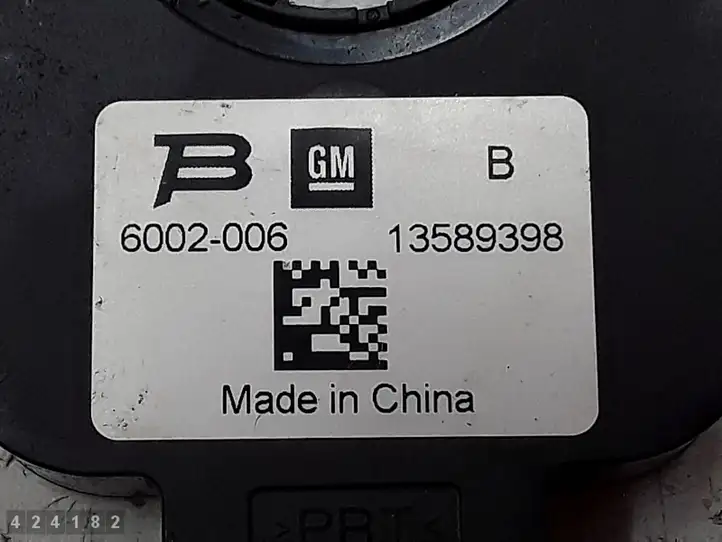 Opel Astra J (2012 - 2015) 13589398 Датчик угла поворота руля — фото 11