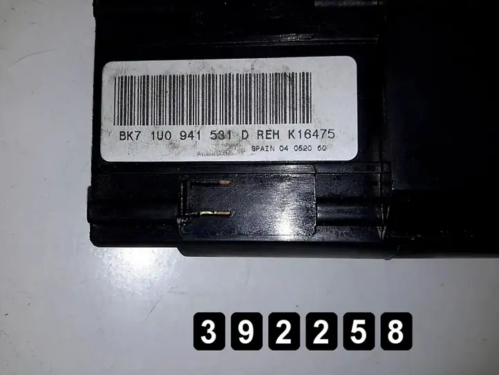 Skoda Octavia Mk1 (1U) (1996 - 2004) 1u0941531d Включатель фонарей — фото 4