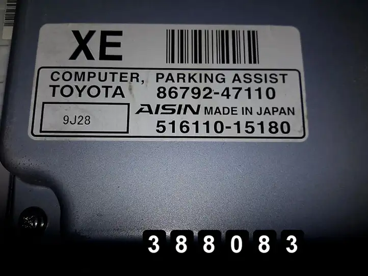 Toyota Prius (XW30) (2009 - 2015) Блок управления парктрониками — фото 16