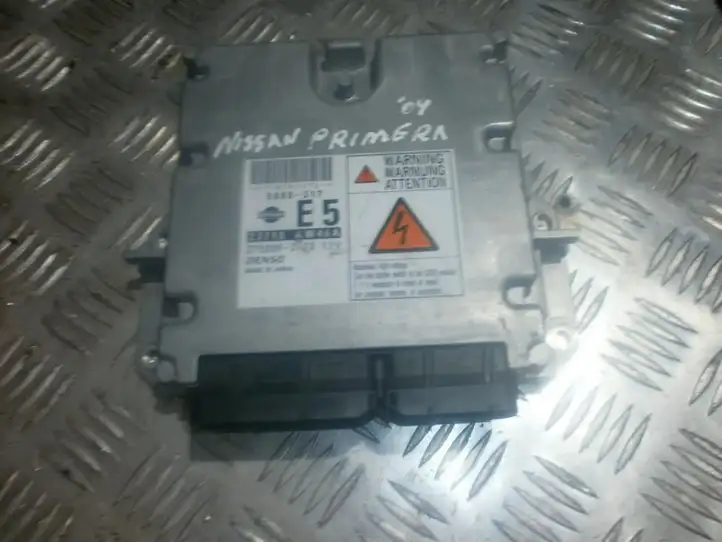 Nissan Primera (2001 - 2008) 2758003173 Блок управления двигателем (ЭБУ) — фото 1