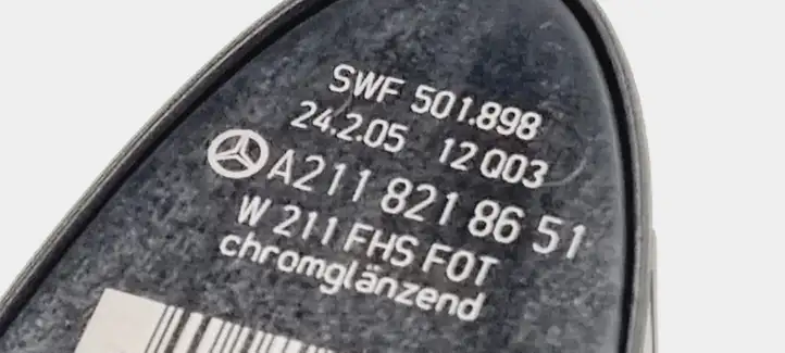 Mercedes-Benz E W211 (2002 - 2009) A2118218651 Блок кнопок стеклоподъемников — фото 3