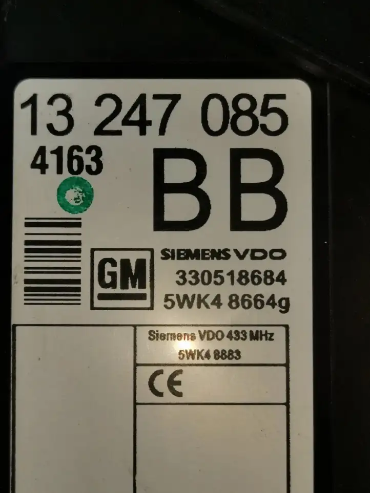 Opel Meriva A (2006 - 2010) 330518684 Прочие блоки управления — фото 5