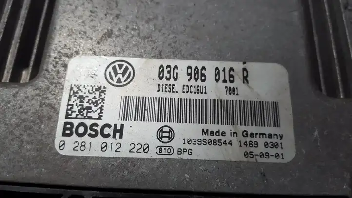 Volkswagen Golf Plus (2004 - 2008) 03g906016r Блок управления двигателем (ЭБУ) — фото 2