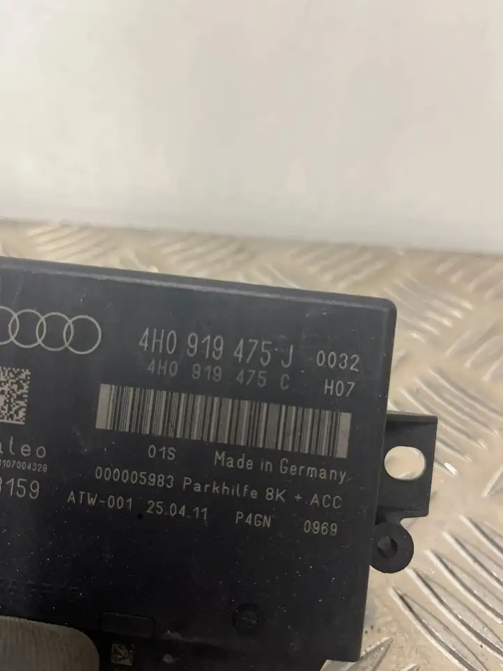 Audi A7 S7 4G (2010 - 2014) 4H0919475J Блок управления парктрониками — фото 4