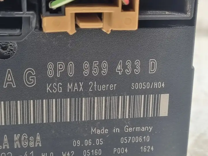 Audi A3/S3 8P (2008 - 2013) 8P0959433D Модуль комфорта — фото 2