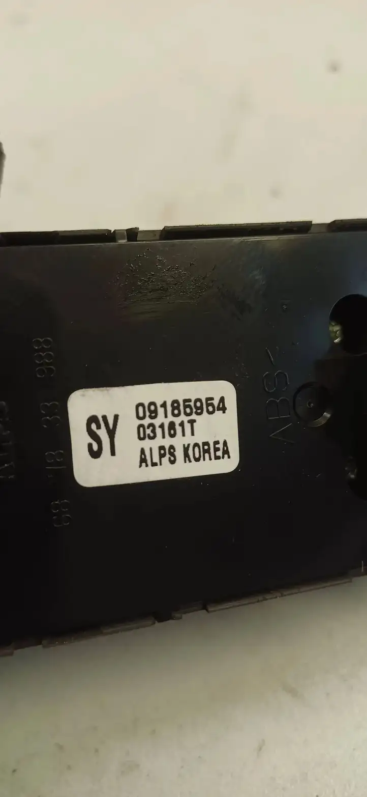 Opel Vectra C (2002 - 2005) 09185954 Блок кнопок стеклоподъемников — фото 3