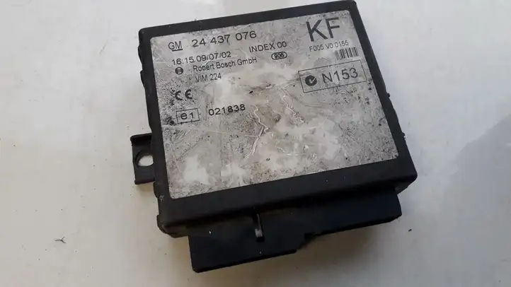 Opel Zafira A (1999 - 2003) 24437076KF Модуль комфорта — фото 1