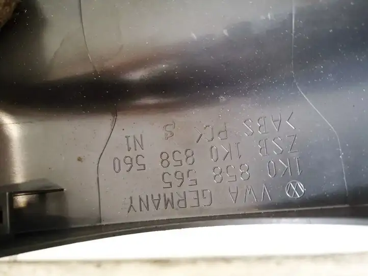 Volkswagen Golf V (2003 - 2009) 1k0858565 Обшивка рулевой колонки — фото 3