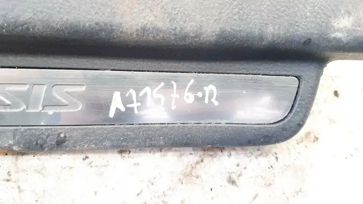 Toyota Avensis T250 (2003 - 2006) 6791705040 Внутренняя отделка заднего порога — фото 2