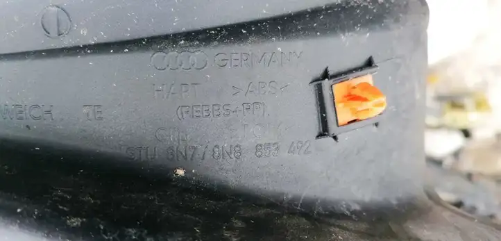 Audi TT Mk1 (1998 - 2003) 8N8853492 Внутренняя отделка переднего порога — фото 3