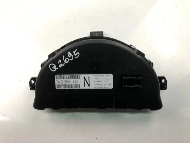 Citroen C3 (2002 - 2009)  P9660225880D Спидометр (приборный щиток)