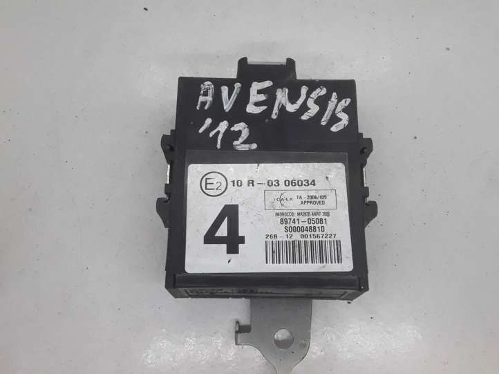 8974105081 Toyota Avensis T270 Durų elektronikos valdymo blokas