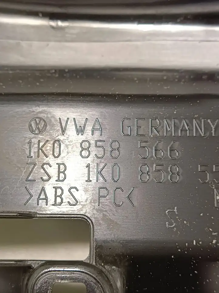 Volkswagen Golf Plus (2004 - 2008) 1K0858566 Обшивка рулевой колонки — фото 5