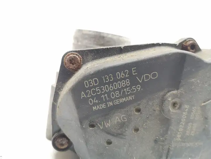 Seat Ibiza IV (6J,6P) (2008 - 2017) 03D133062E Дроссельная заслонка — фото 4
