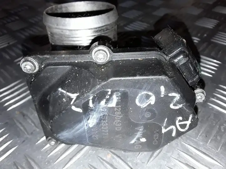 Audi A4 S4 B8 8K (2007 - 2011) 03L128063D Дроссельная заслонка — фото 3