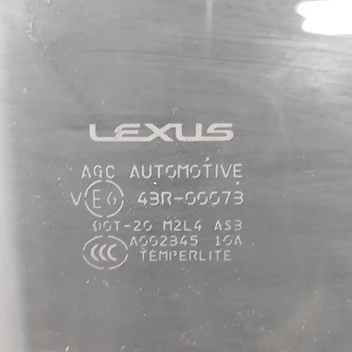 Lexus RX 450H (2015 - 2019) 6810348200 Стекло задней двери — фото 7