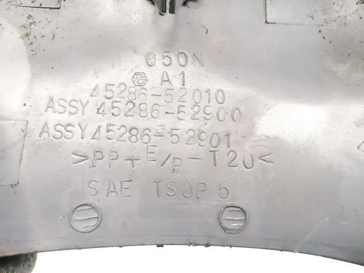 Toyota Yaris (1999 - 2003) 4528652901 Обшивка рулевой колонки — фото 3