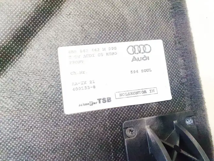 Audi A6 S6 C5 4B (2001 - 2004) 4b9863462 Коврик багажника — фото 3