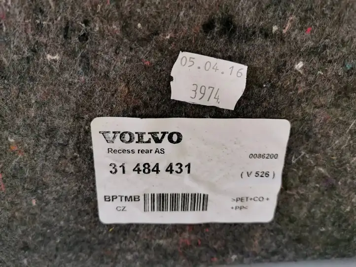 Volvo XC90 (2014 - 2019) 31484431 Коврик багажника — фото 4