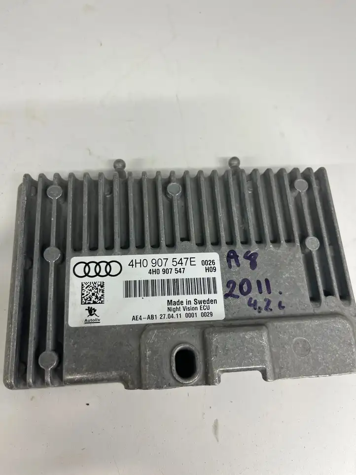 Audi A8 S8 D4 4H (2010 - 2014) 4H0907547E Модуль управления камерой — фото 1