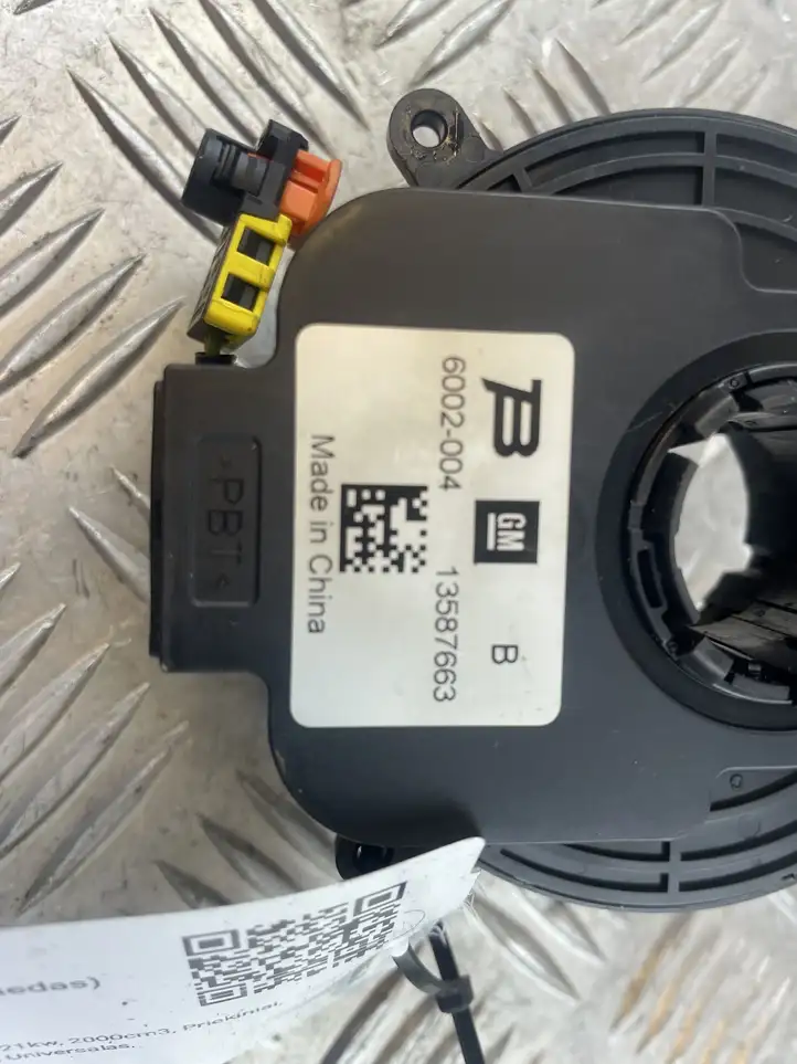 Opel Zafira C (2014 - 2016) 13587663 Контактное кольцо SRS — фото 3