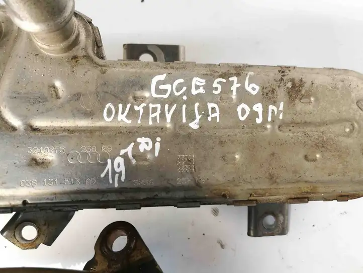 Skoda Octavia Mk2 (1Z) (2004 - 2013) 038131513AD Охладитель клапана EGR — фото 2