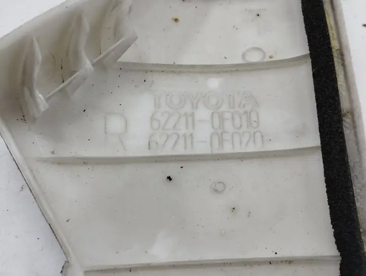 Toyota Corolla Verso AR10 (2004 - 2009) 622110F010 Обшивка стойки A — фото 5