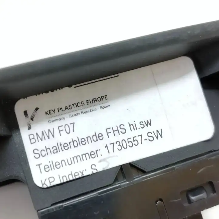BMW 5 GT F07 (2010 - 2017) 9241949 Блок кнопок стеклоподъемников — фото 7
