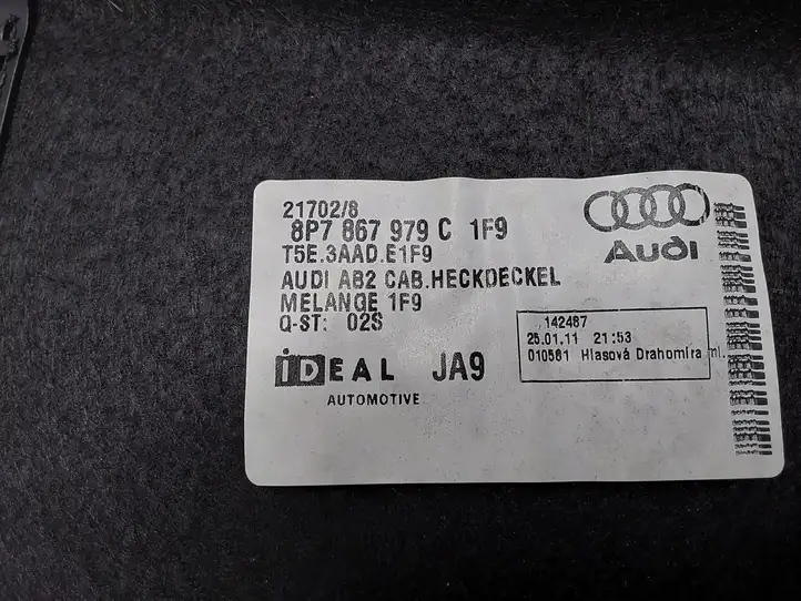Audi A3/S3 8P (2008 - 2013) 8P7867979C Основной отделочный щит — фото 5