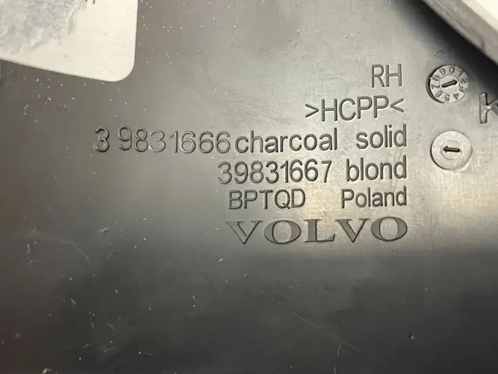 Volvo XC60 (2017 - ) 39831666 Накладка ремня безопасности — фото 5