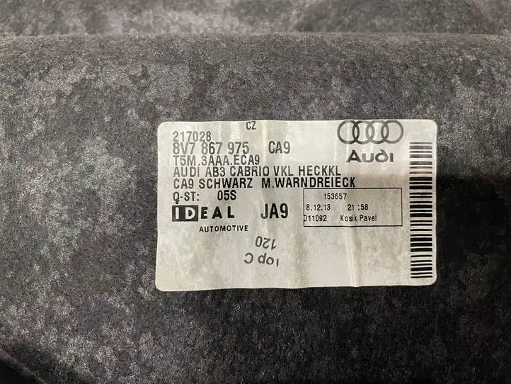 Audi A3/S3 8V (2012 - 2016) 8V7867975 Основной отделочный щит — фото 3