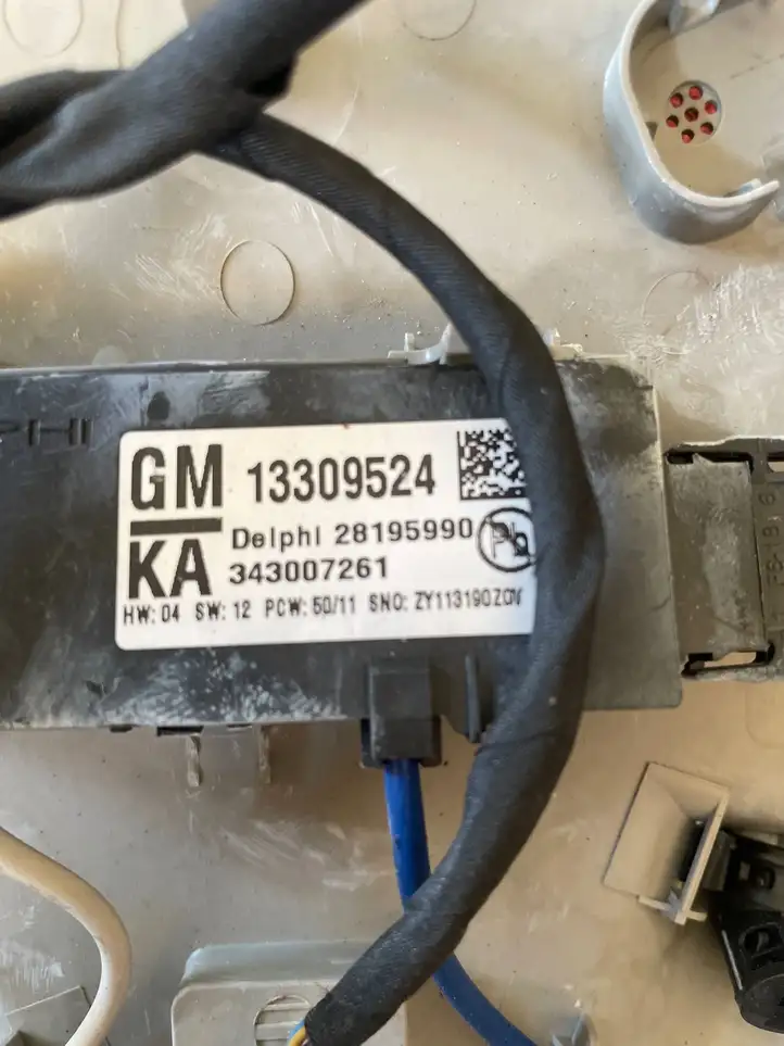 Opel Zafira B (2008 - 2014) 13309524 Отделка консоли освещения — фото 2