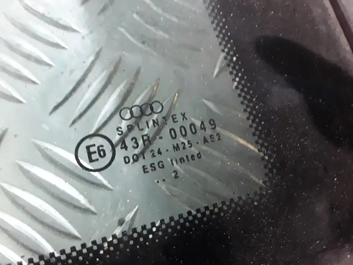 Audi A3/S3 8L (2000 - 2003) 43R00049 Заднее боковое стекло — фото 2