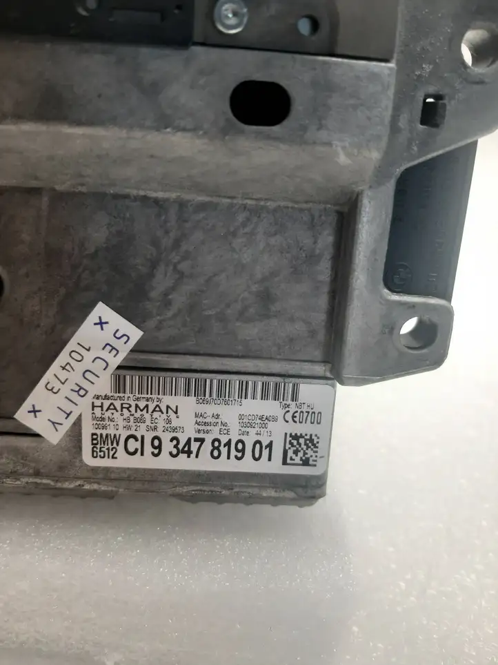 BMW 1 F20 F21 (2011 - 2019) 9347819 Магнитола / мультимедийная система — фото 4