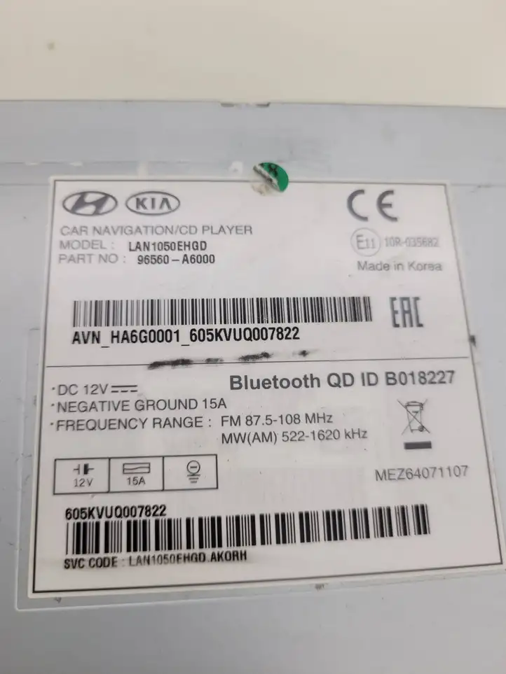Hyundai i30 (2012 - 2015) LAN1050EHGD Магнитола / мультимедийная система — фото 5
