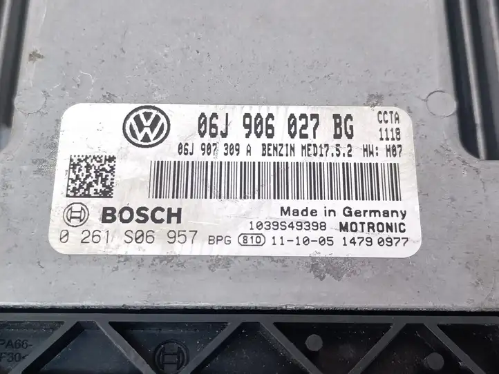 Volkswagen Tiguan (2011 - 2016) 06J906027BG Блок управления двигателем (ЭБУ) — фото 4