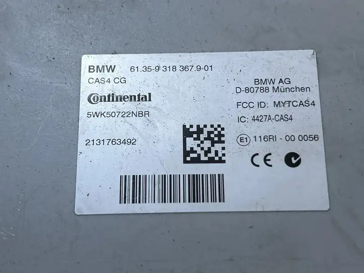 BMW 6 F12 F13 (2010 - 2018) 9318367 Прочие блоки управления — фото 3
