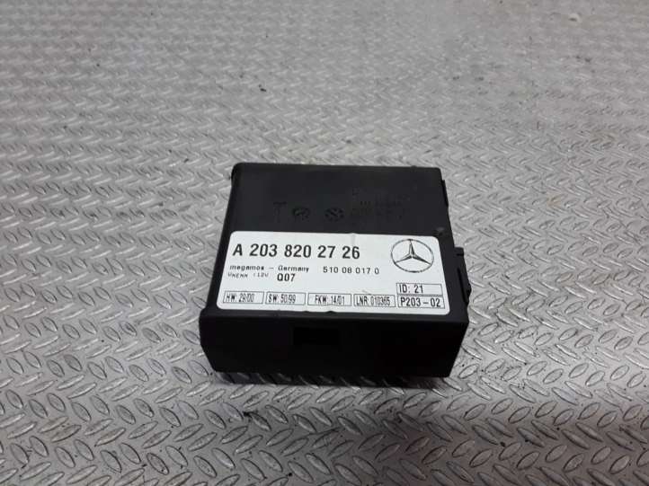 A2038202726 Mercedes-Benz C W203 Signalizacijos valdymo blokas