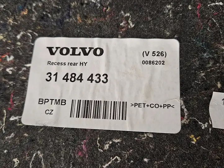 Volvo XC90 (2019 - ) 31484433 Коврик багажника — фото 2