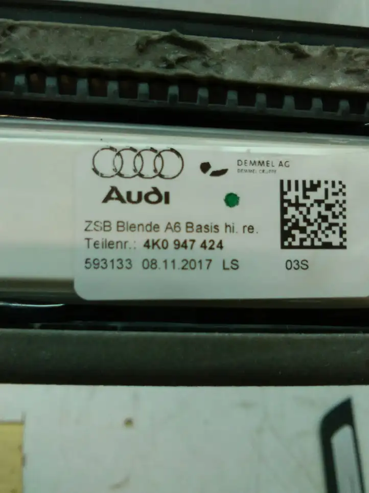 Audi A6 S6 C8 4K (2018 - ) 4K0947424 Накладка порога — фото 2