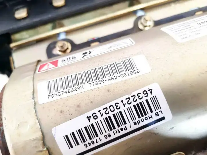 Honda Civic (2001 - 2005) 77850s6dg810gb Подушка безопасности пассажира — фото 3