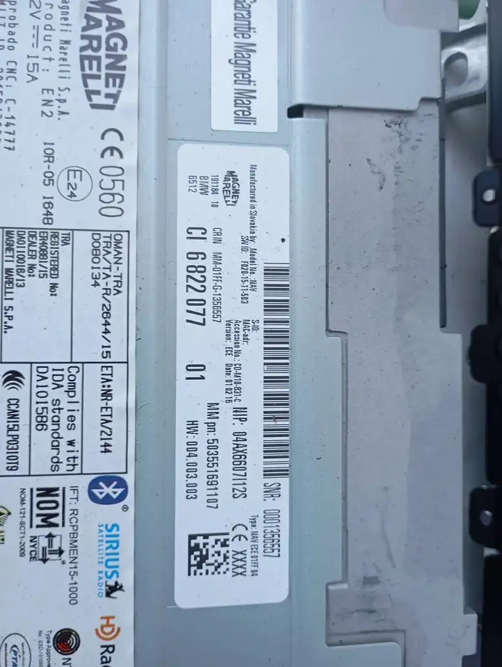 BMW 3 F30 F35 F31 (2012 - 2018) 6822077 Магнитола / мультимедийная система — фото 7