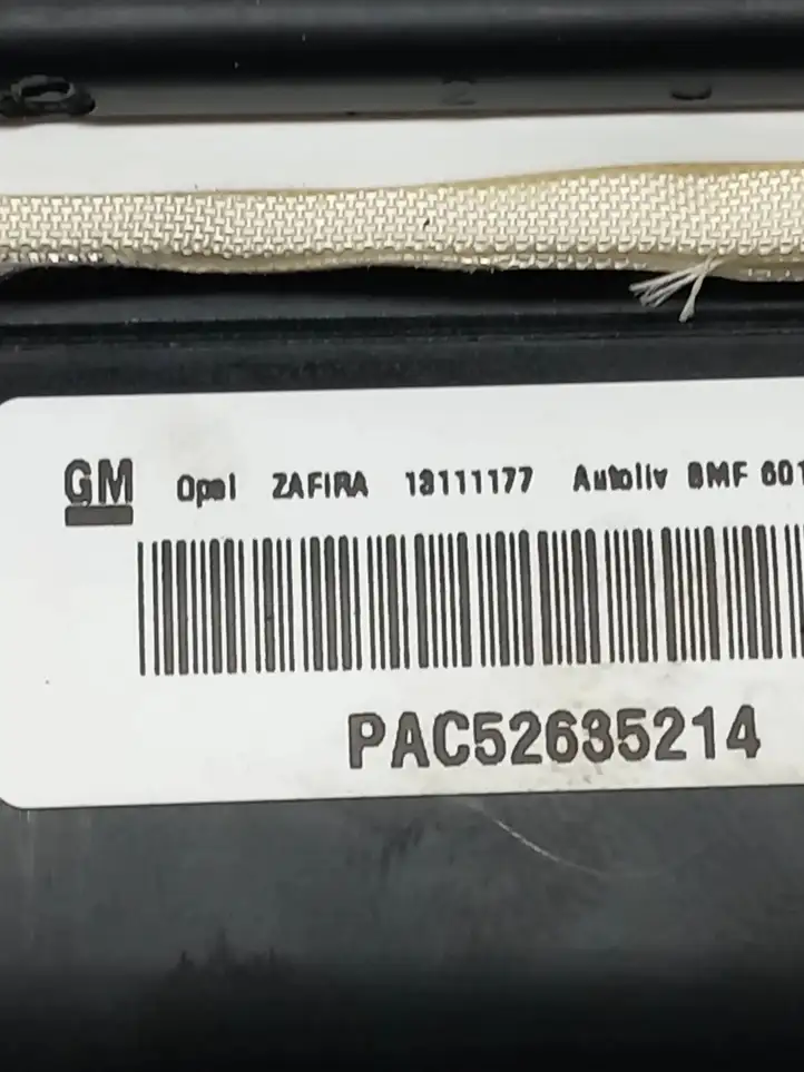 Opel Zafira B (2003 - 2006) 13111177 Подушка безопасности пассажира — фото 5