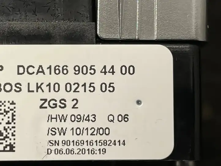 Mercedes-Benz GLE W166/C292 (2015 - 2019) A1669054400 Блок кнопок стеклоподъемников — фото 6