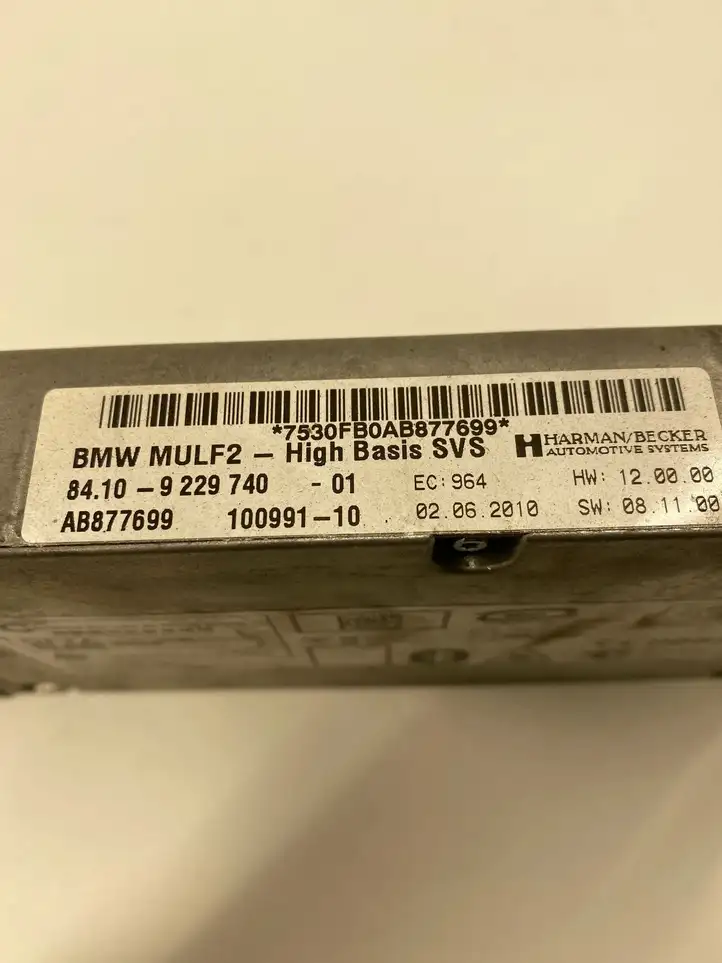 BMW 5 F10 F11 (2009 - 2016) 9229740 Bluetooth модуль — фото 4