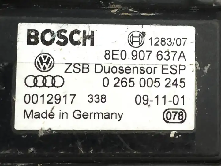 Volkswagen PASSAT B5.5 (2001 - 2005) 8e0907637a Датчик ESP — фото 4