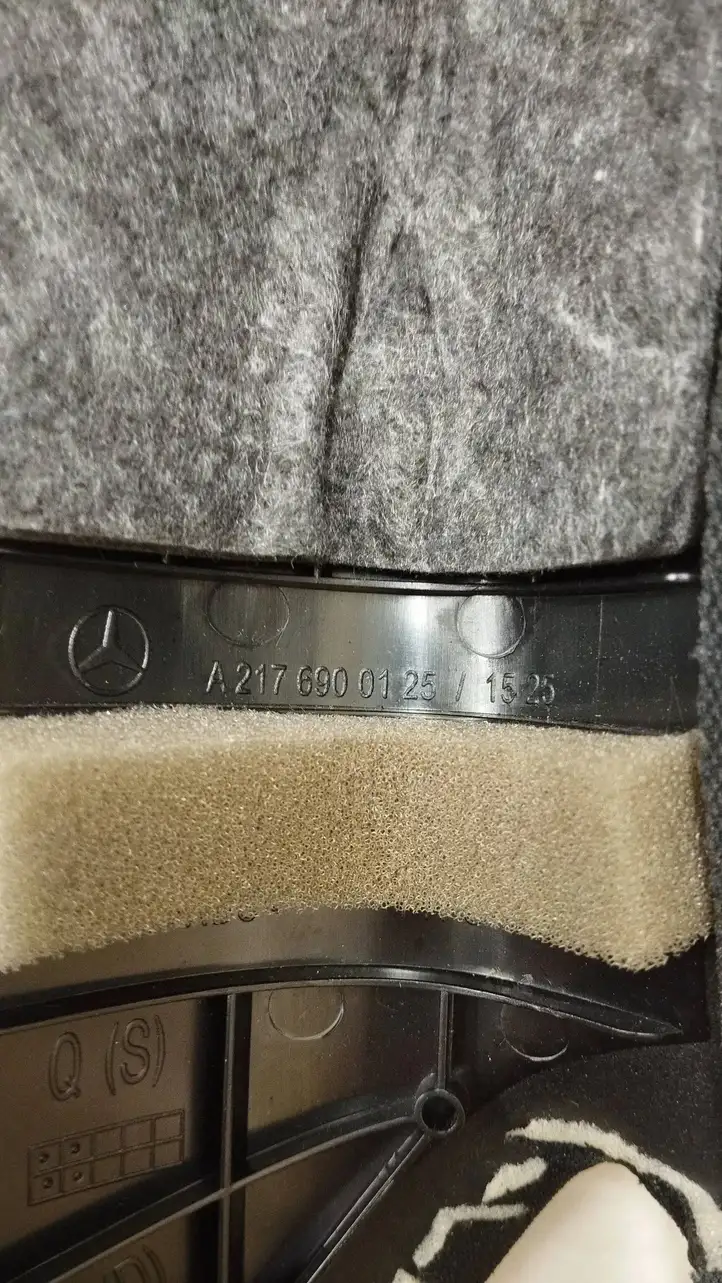Mercedes-Benz S C217 (2015 - 2020) A2176900125 Верхняя обшивка стойки D — фото 2