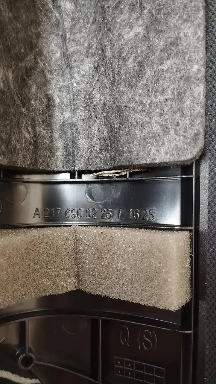 Mercedes-Benz S C217 (2015 - 2020) A2176900225 Верхняя обшивка стойки D — фото 4