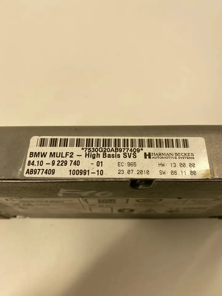 BMW 5 F10 F11 (2009 - 2016) 9229740 Bluetooth модуль — фото 4