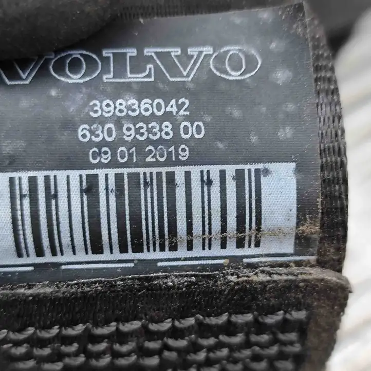 Volvo S90, V90 (2016 - 2020) 39836042 Задний ремень безопасности — фото 6
